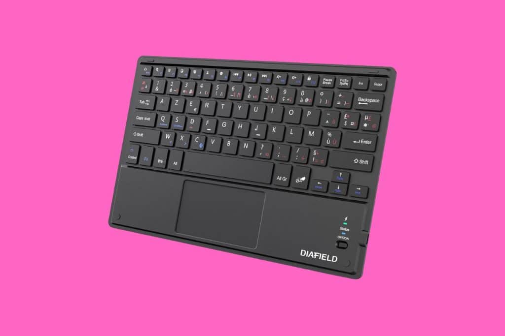 Avis clavier Bluetooth AZERTY BY ONE DIAFIELD